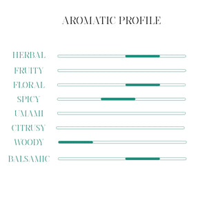 aromatic profile del gin valtellina selvatiq